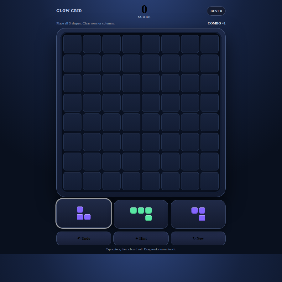 Glow Grid gameplay